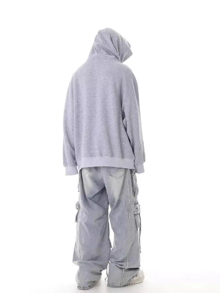 shop and buy GlitchCore Denim Baggy Jeans