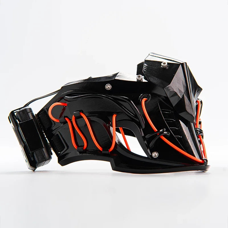 shop and buy Cyberpunk Mechanical Ninja Mask