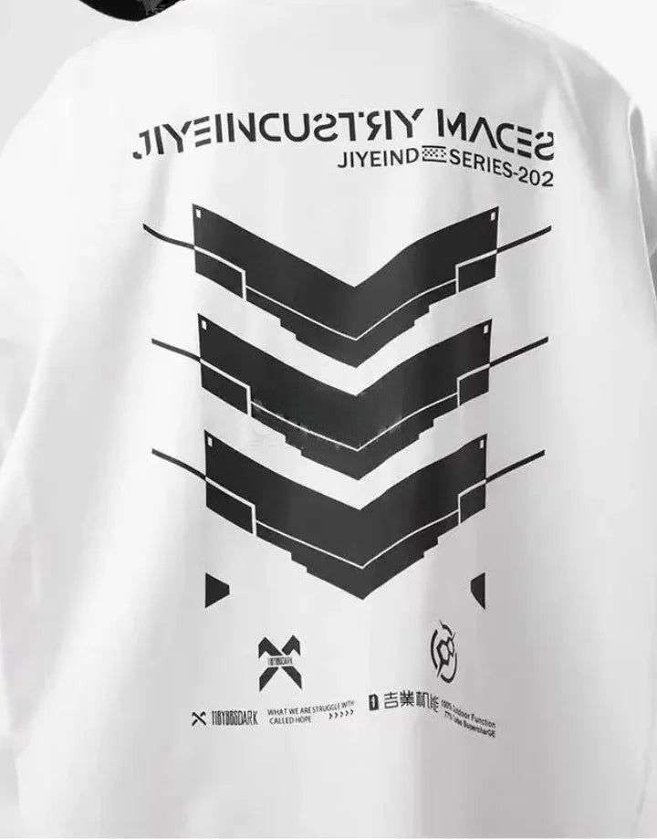 shop and buy Signal Override Cyberpunk Graphic Tee