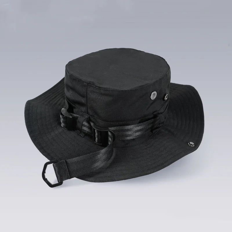 shop and buy Tactical Black Bucket Hat