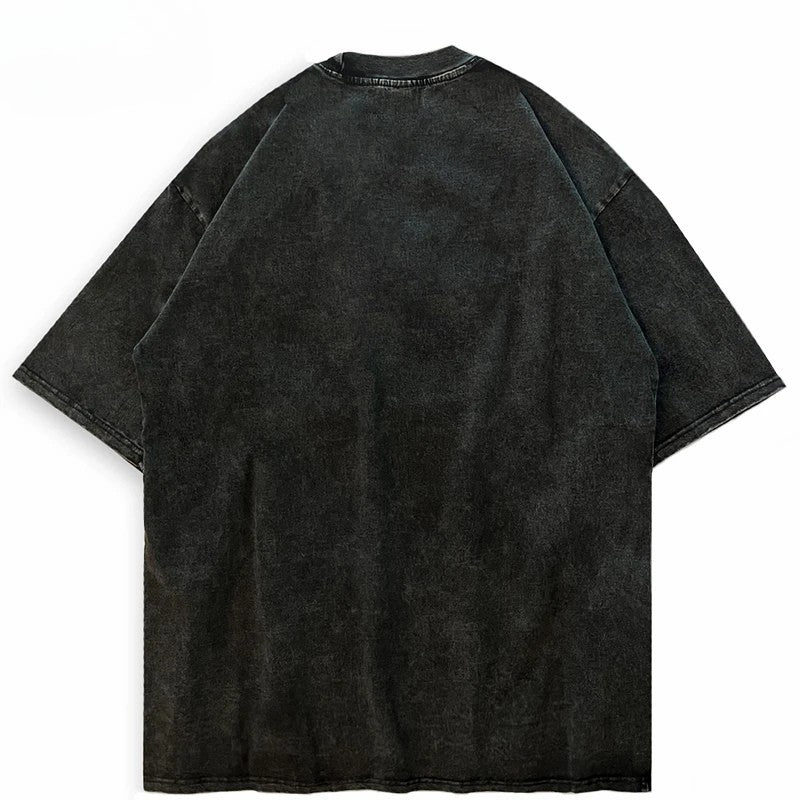 shop and buy Oversized Anime Eyes Shirt