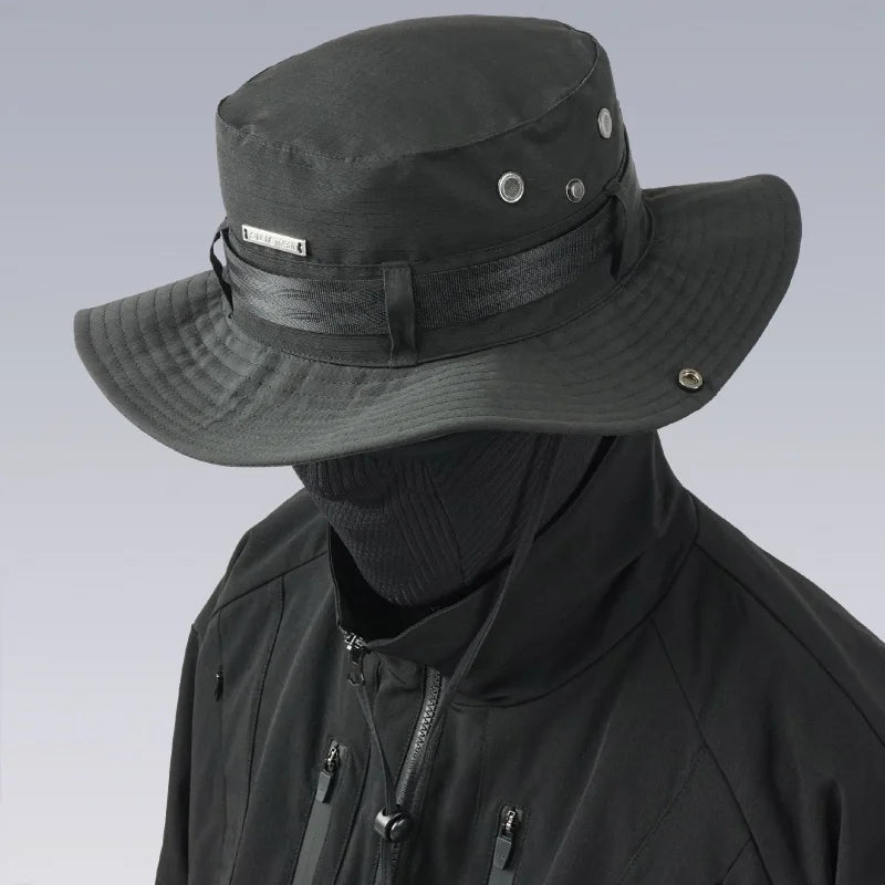 shop and buy Tactical Black Bucket Hat