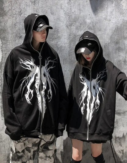 shop and buy techwear hoodie 