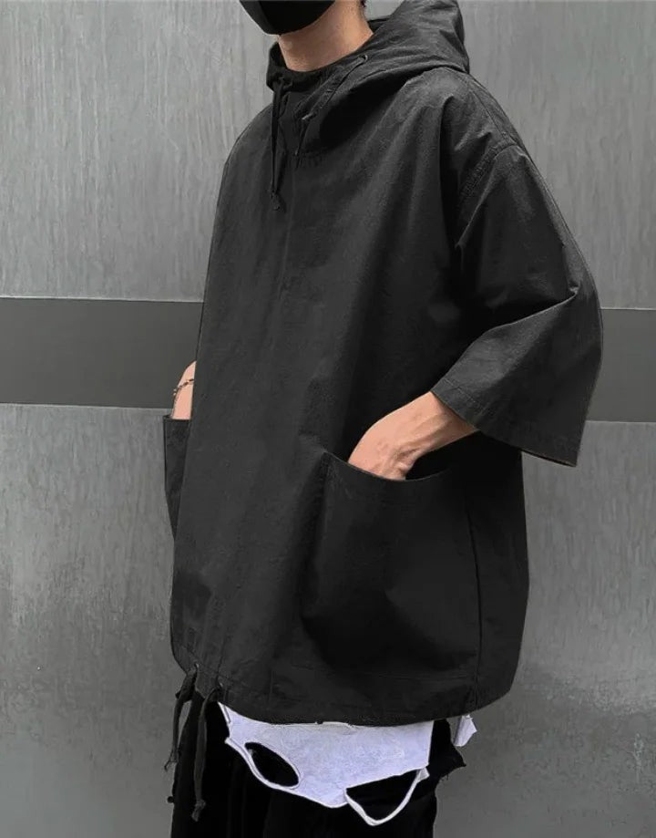 shop and buy Shadow Cowl Hooded T-Shirt