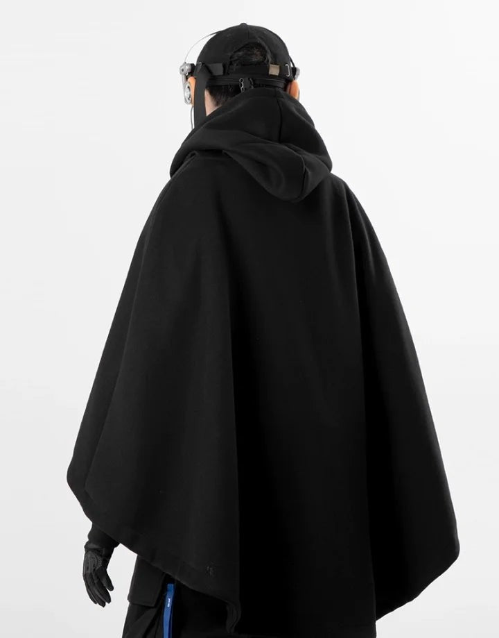 shop and buy Minimalist Cyberpunk Draped Mantle