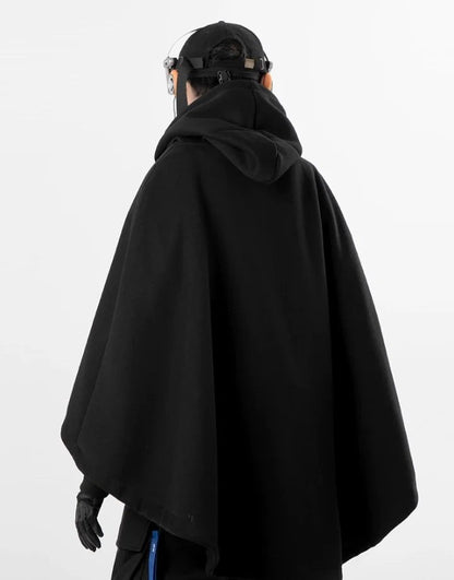 shop and buy Minimalist Cyberpunk Draped Mantle