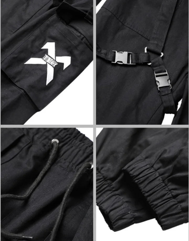 shop and buy Multi-Pocket Urban Cargo Joggers