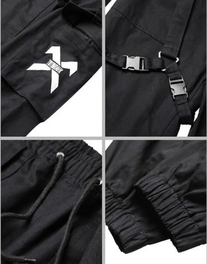 shop and buy Multi-Pocket Urban Cargo Joggers