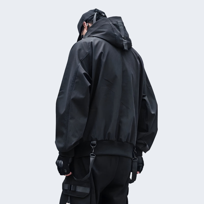 shop and buy Techwear Cargo Jacket 
