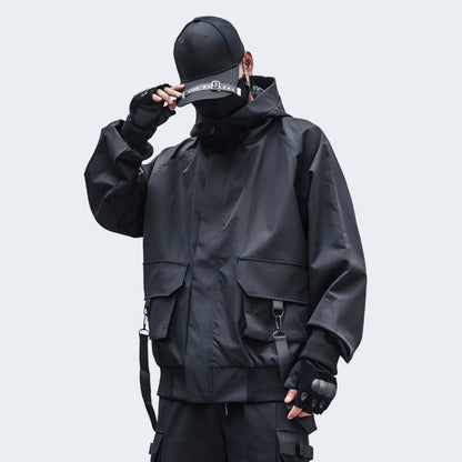 shop and buy Techwear Cargo Jacket 