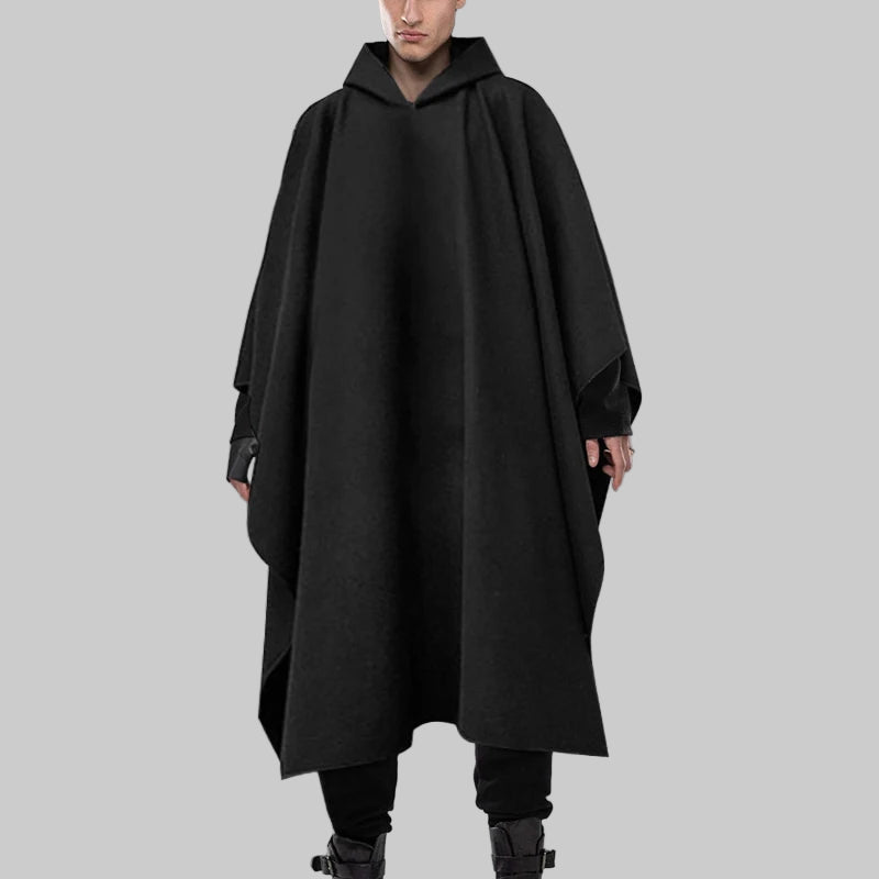 shop and buy Minimalist Cyberpunk Hooded Cape