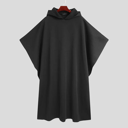shop and buy Minimalist Cyberpunk Hooded Cape