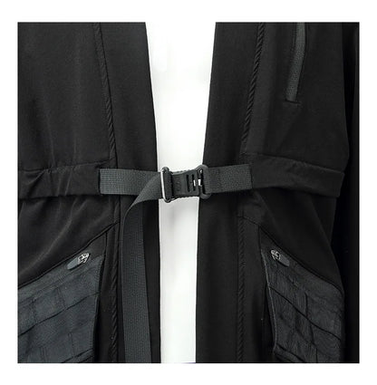 shop and buy Cyberpunk Haori Utility Windbreaker kimono
