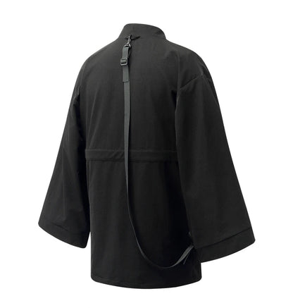 shop and buy Cyberpunk Haori Utility Windbreaker kimono
