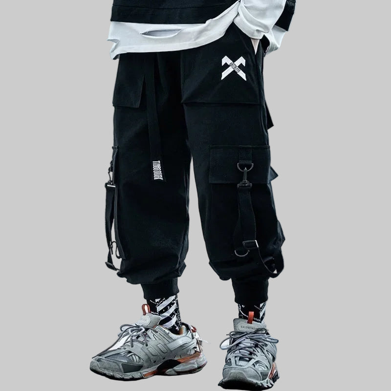 shop and buy Multi-Pocket Urban Cargo Joggers
