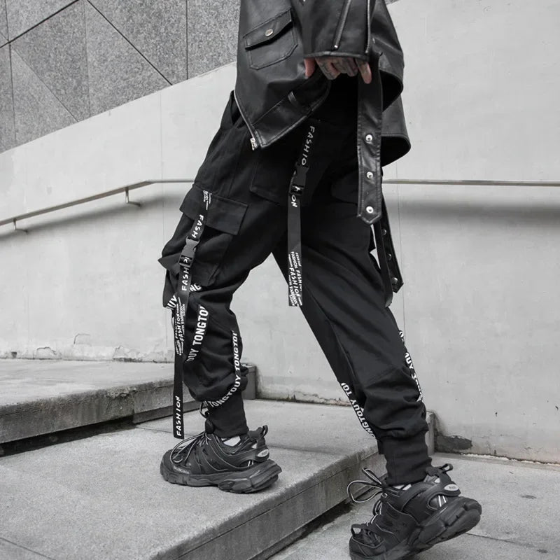 shop and buy Men's Graphic Cargo Joggers