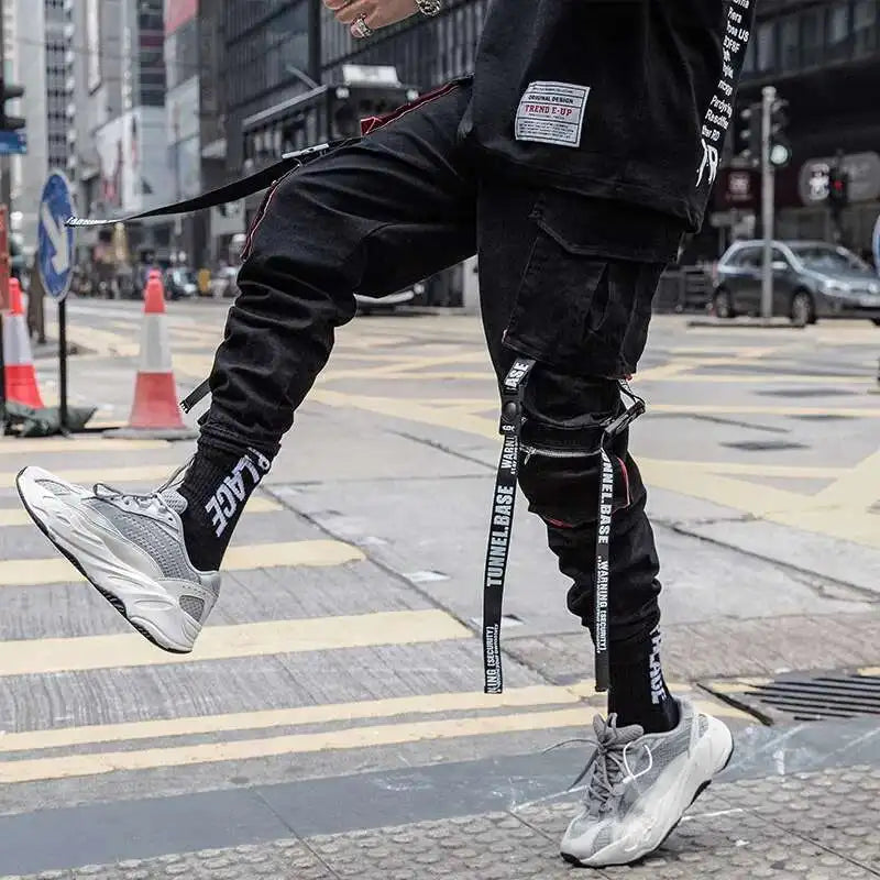 shop and buy Men’s Multi-Buckle Functional Joggers