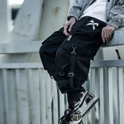 shop and buy Multi-Pocket Urban Cargo Joggers