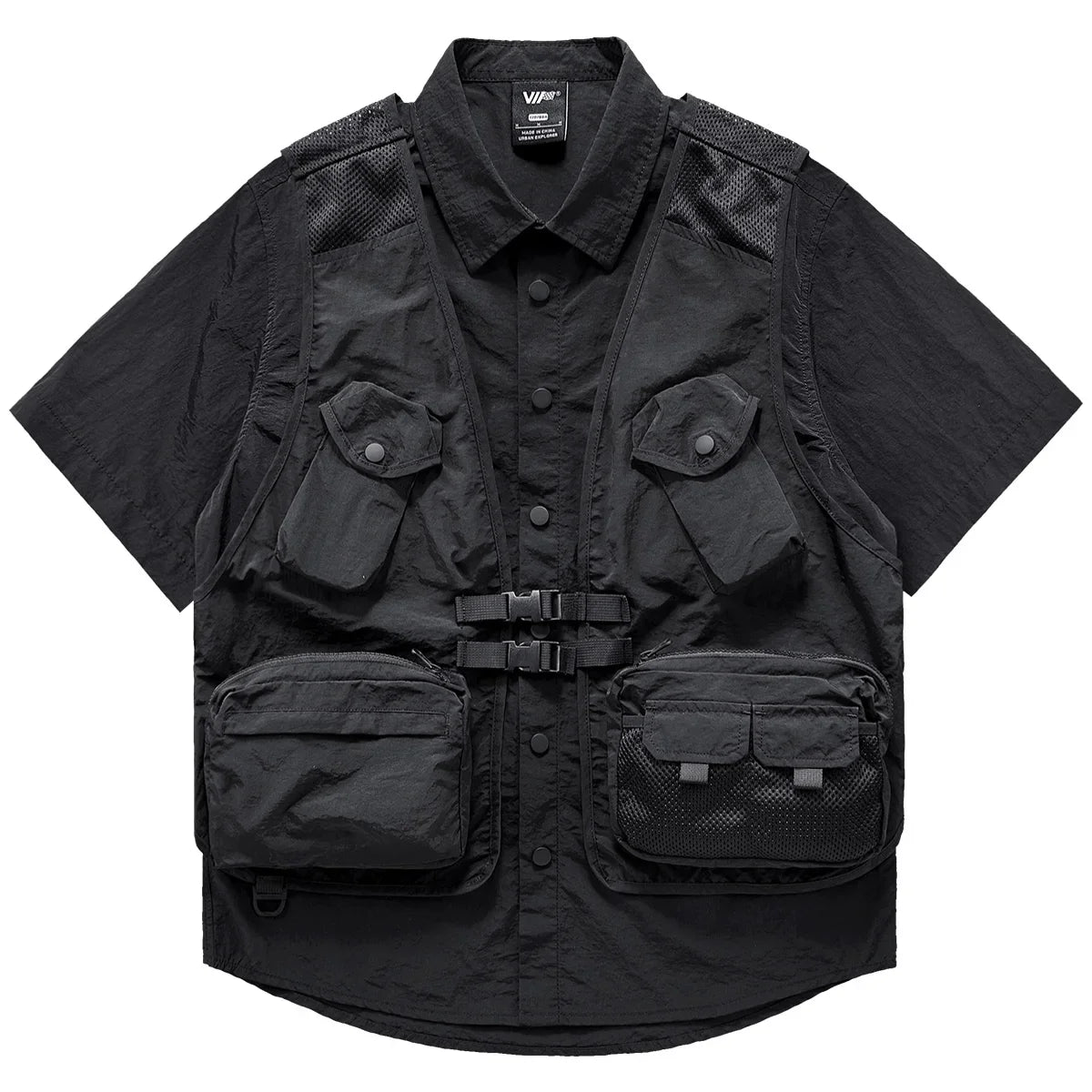 shop and buy Shadowframe Dual-Layer Two-Piece cargo Shirt