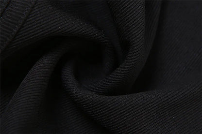 shop and buy Black Cut Out Bodysuit
