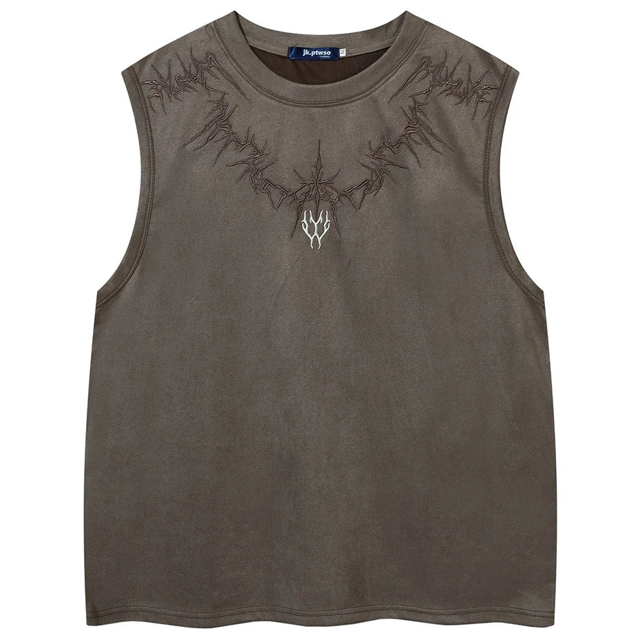 shop and buy Sleeveless Techwear Tanktop