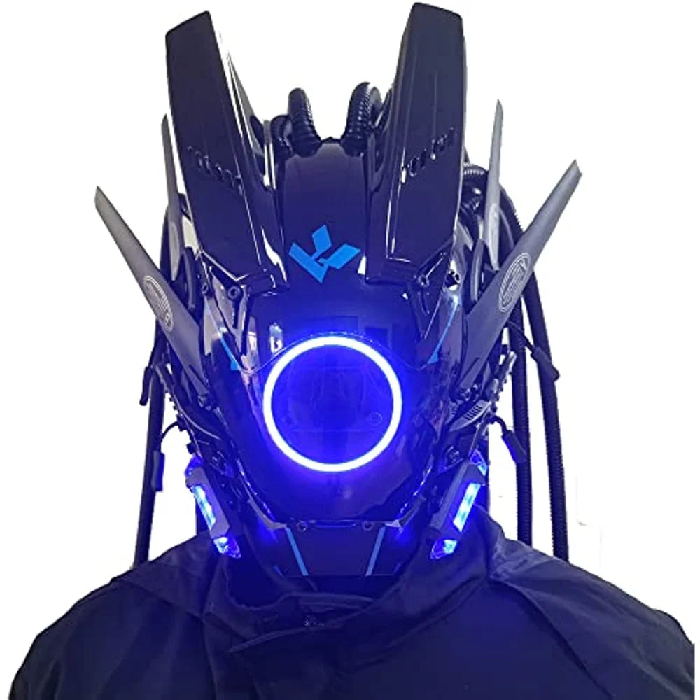 Cyberpunk Techwear LED Mask