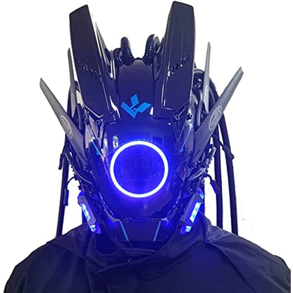 Cyberpunk Techwear LED Mask