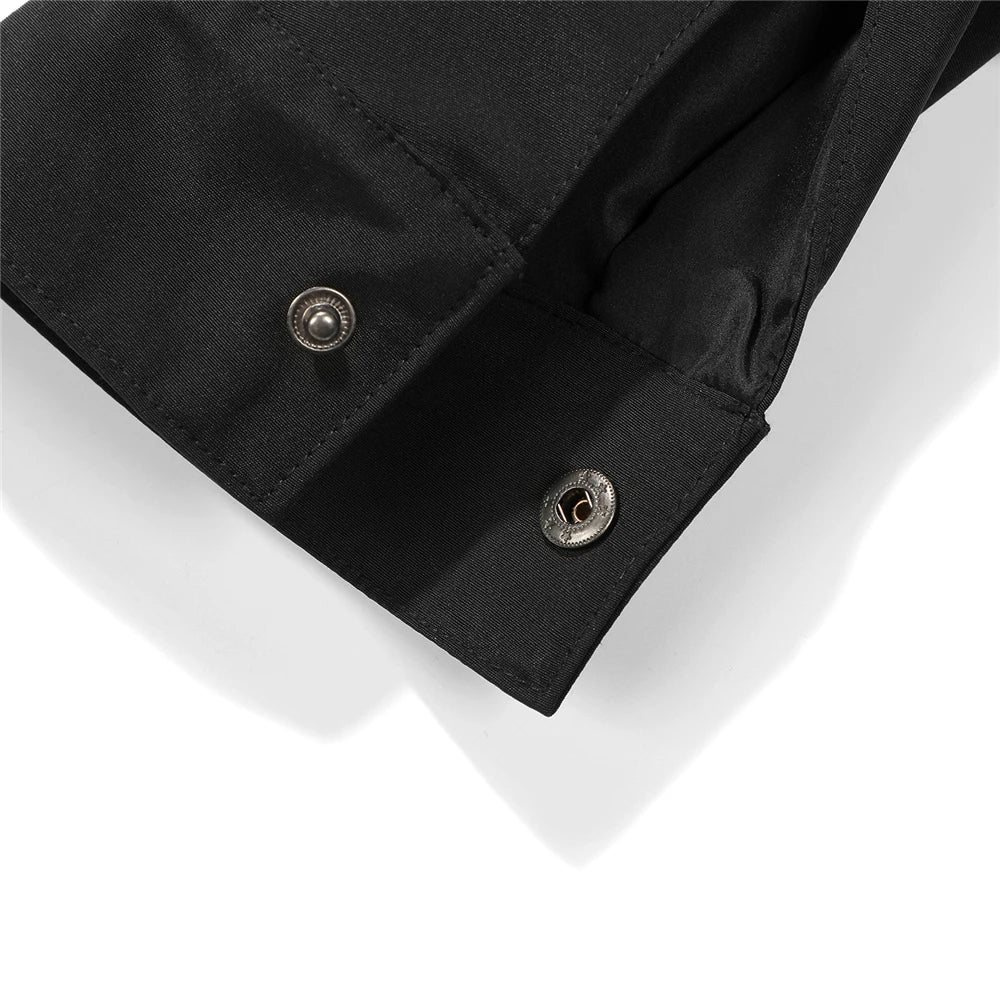 shop and buy double zip cargo longline jacket