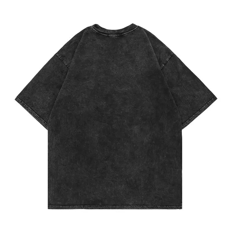 shop and buy Grey Chrome Heart t-shirt