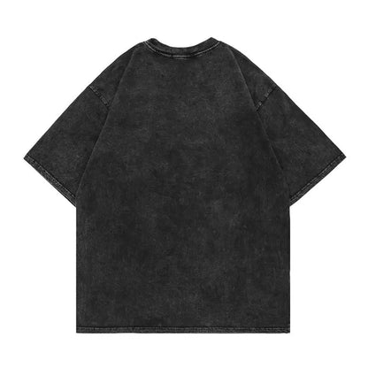 shop and buy Grey Chrome Heart t-shirt