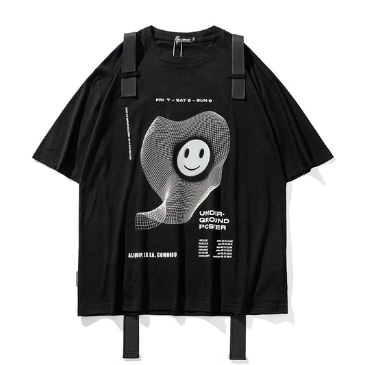 shop and buy Smiley Straps T-Shirt