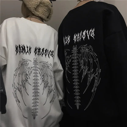 Crimson Vertebrae Sweatshirt