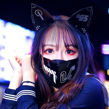 shop and buy cyberpunk Techwear Face Shield