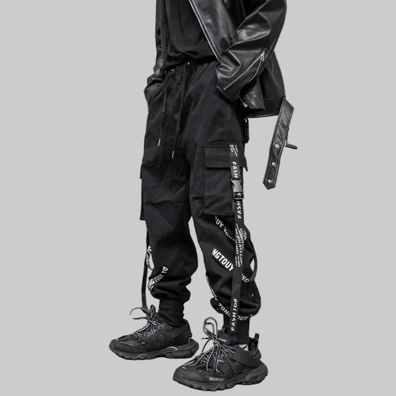 shop and buy Men's Graphic Cargo Joggers