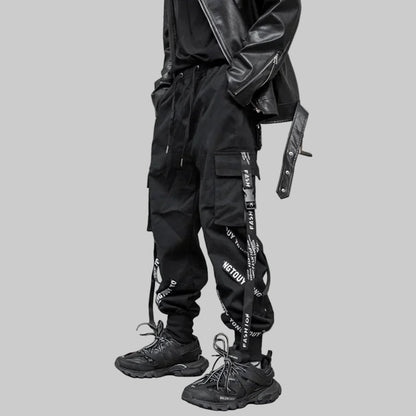 shop and buy Men's Graphic Cargo Joggers