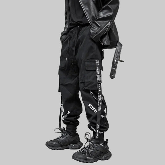 shop and buy Men's Graphic Cargo Joggers