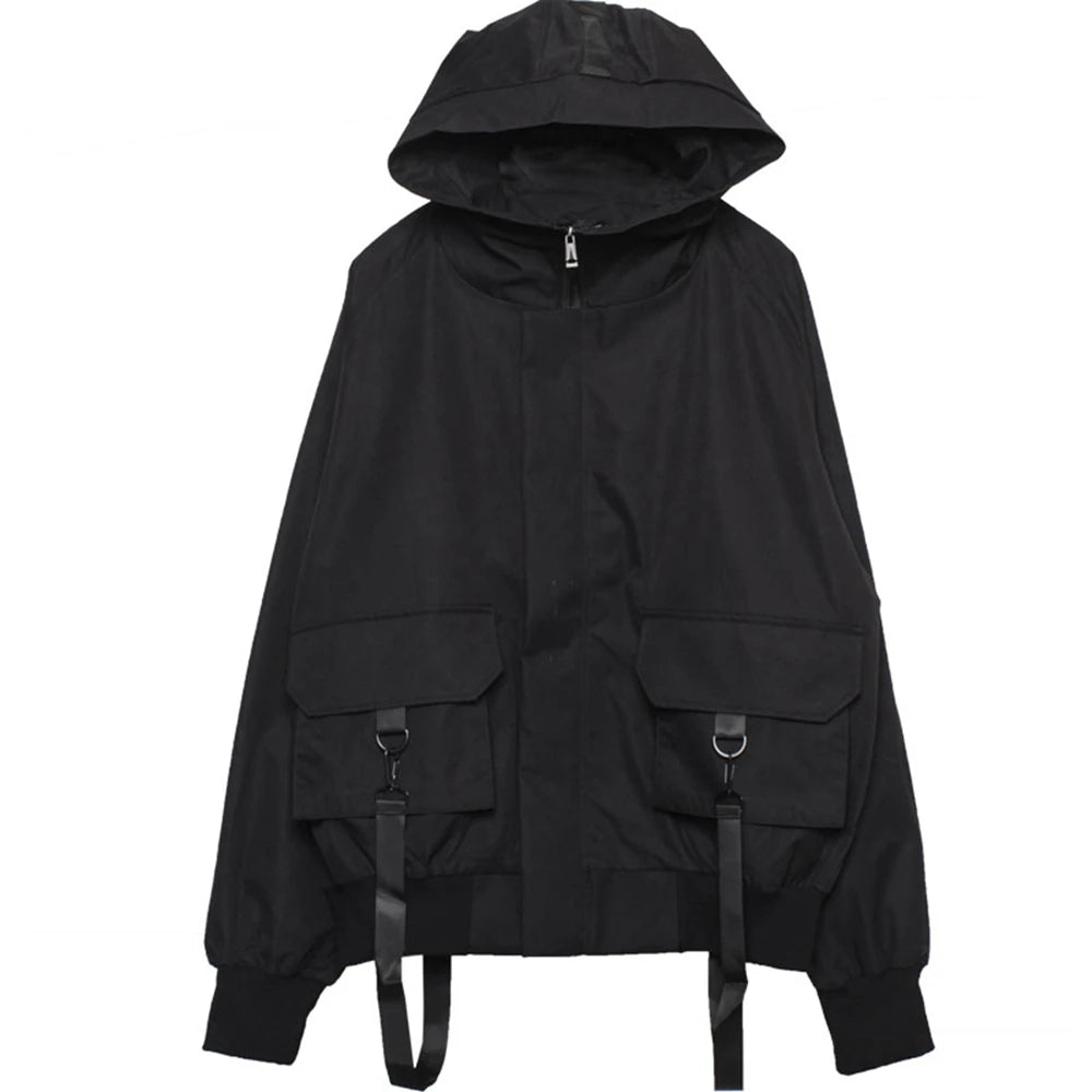 shop and buy Techwear Cargo Jacket 