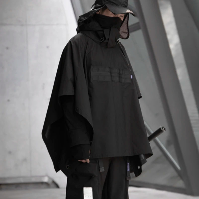 shop and buy Urban Waterproof Techwear Poncho