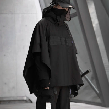 shop and buy Urban Waterproof Techwear Poncho