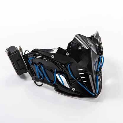 shop and buy Cyberpunk Mechanical Ninja Mask