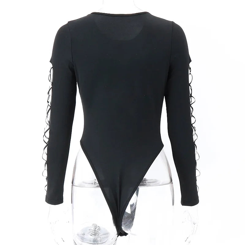 shop and buy Womens Long Sleeve Bodysuit