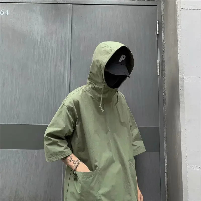 shop and buy Shadow Cowl Hooded T-Shirt