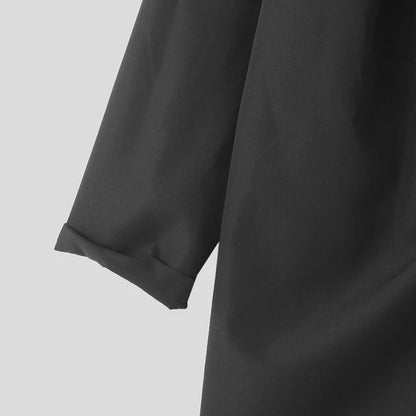 shop and buy Urban Ninja Cowl Neck Overcoat Cloak