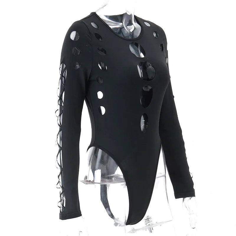 shop and buy Womens Long Sleeve Bodysuit