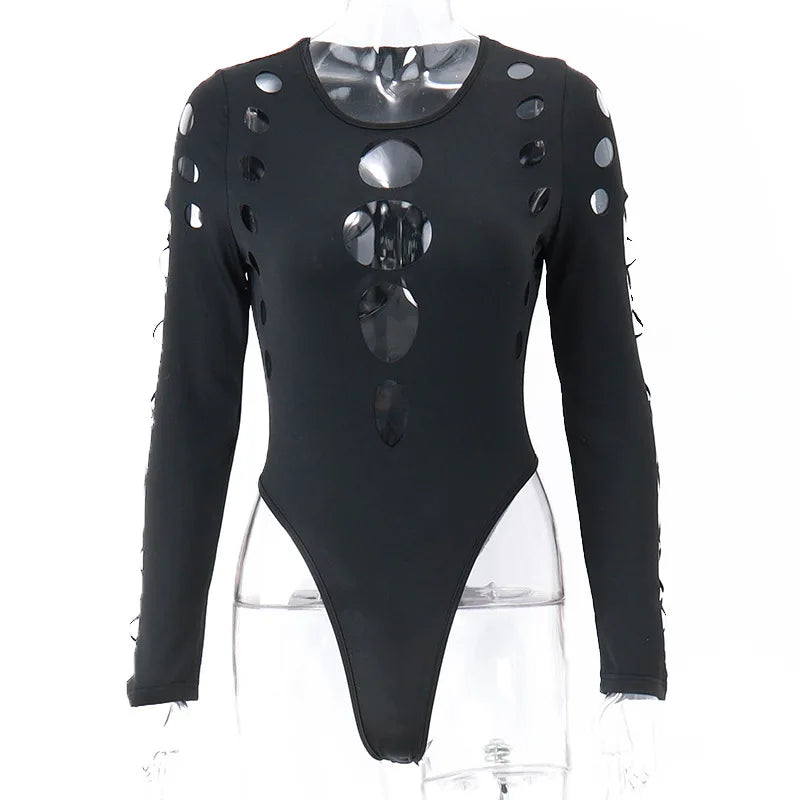 shop and buy Womens Long Sleeve Bodysuit