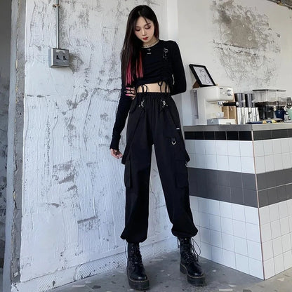 shop and buy Women's Tactical Cargo joggers