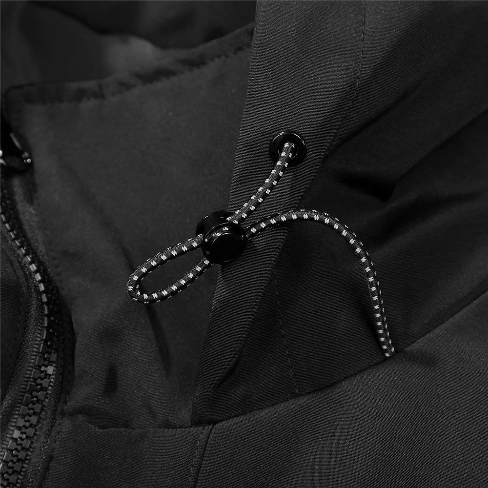 shop and buy double zip cargo longline jacket