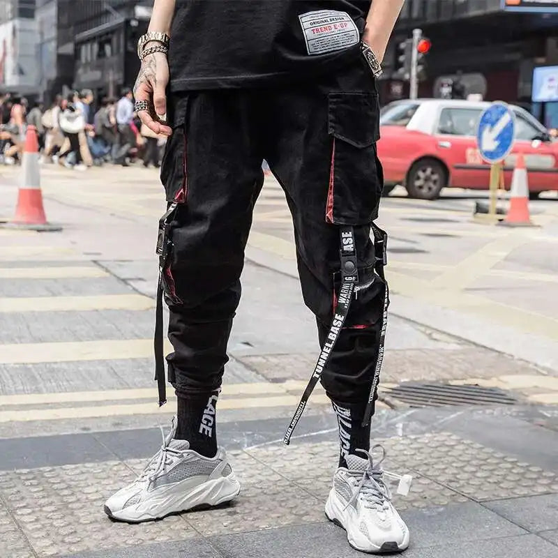 shop and buy Men’s Multi-Buckle Functional Joggers