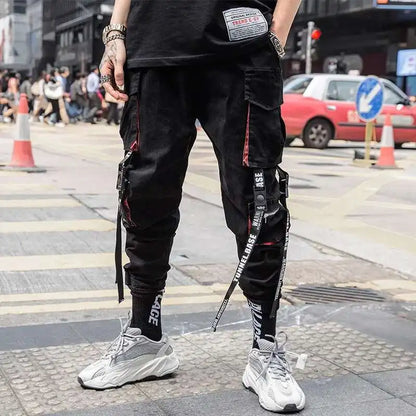 shop and buy Men’s Multi-Buckle Functional Joggers