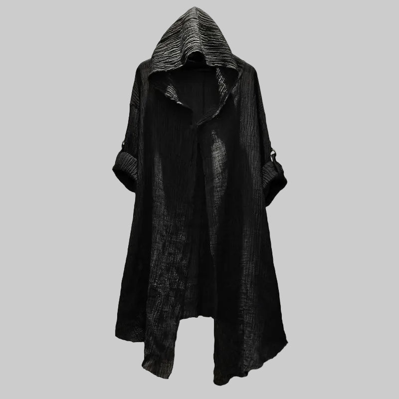 shop and buy Gothic Crinkle Fabric Cape Cloak